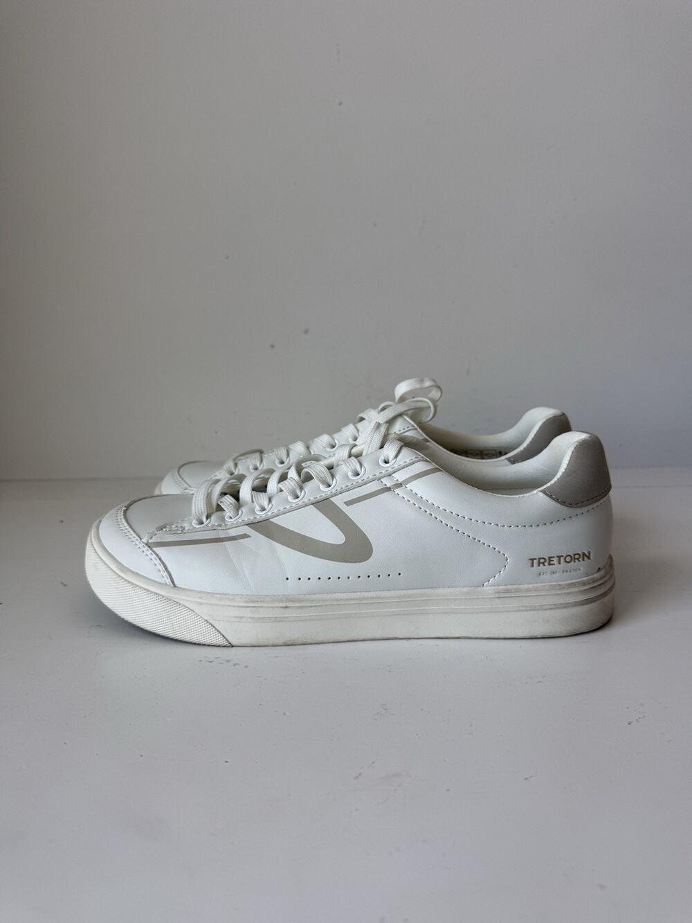 Tretorn Nylite Racket Sneaker White Size 8.5 Tennis Shoes